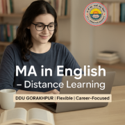 MA in English Distance Learning Program – DDU Gorakhpur